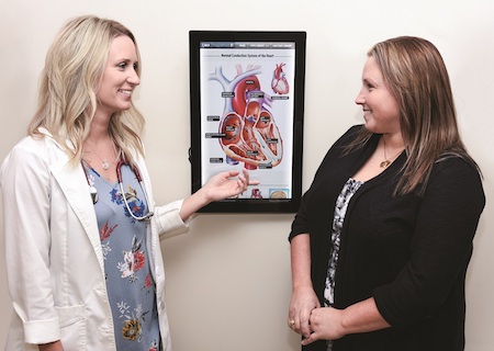 Janine Anderson and Patient Janine Anderson and Patient